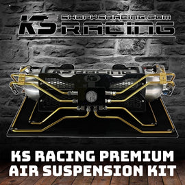 Porsche Cayman 981 12-UP Premium Wireless Air Suspension Kit - KS RACING — KS Racing Australia