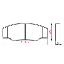 Load image into Gallery viewer, KS Brake Pads for KS Front 4 Pot Calipers — KS Racing Australia