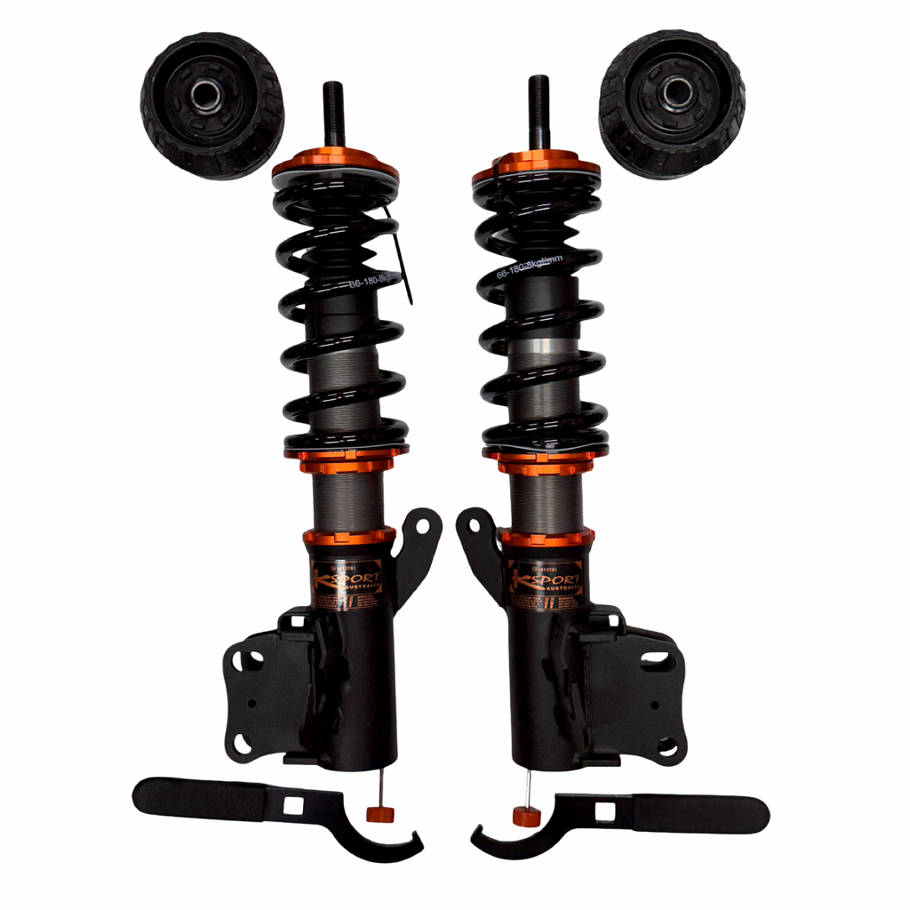 Holden Commodore VF Front Coilovers with Strut Tops - KSPORT Front Coilover Kit — KS Racing Australia