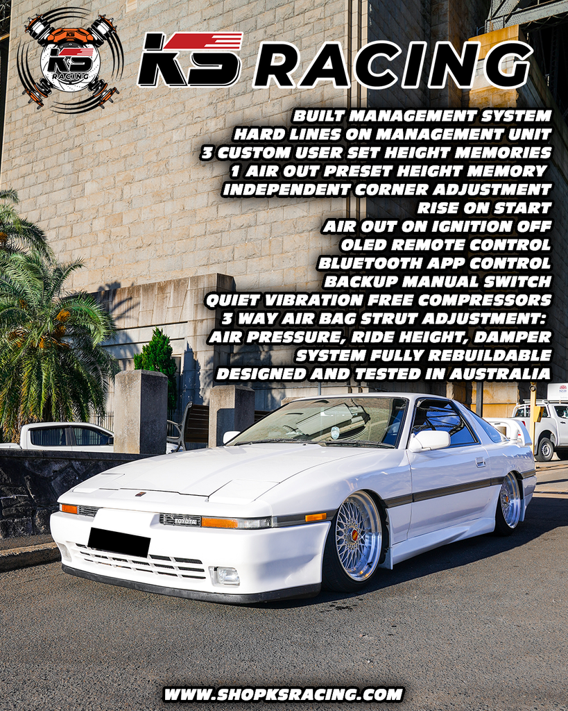 Toyota Innova AN40 04-16 Premium Wireless Air Suspension Kit - KS RACING — KS Racing Australia