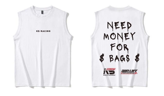 "Money For Bags" Muscle Tees — KS Racing Australia