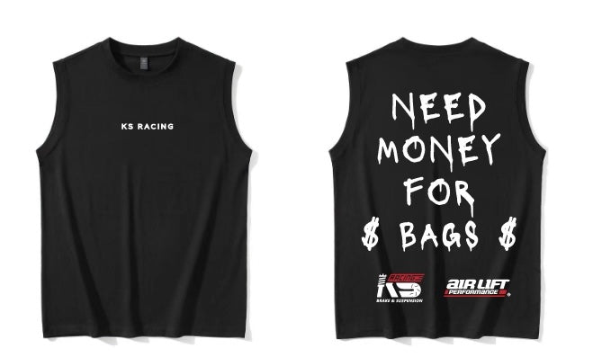 "Money For Bags" Muscle Tees — KS Racing Australia