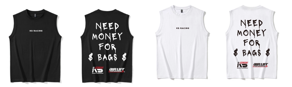 "Money For Bags" Muscle Tees — KS Racing Australia