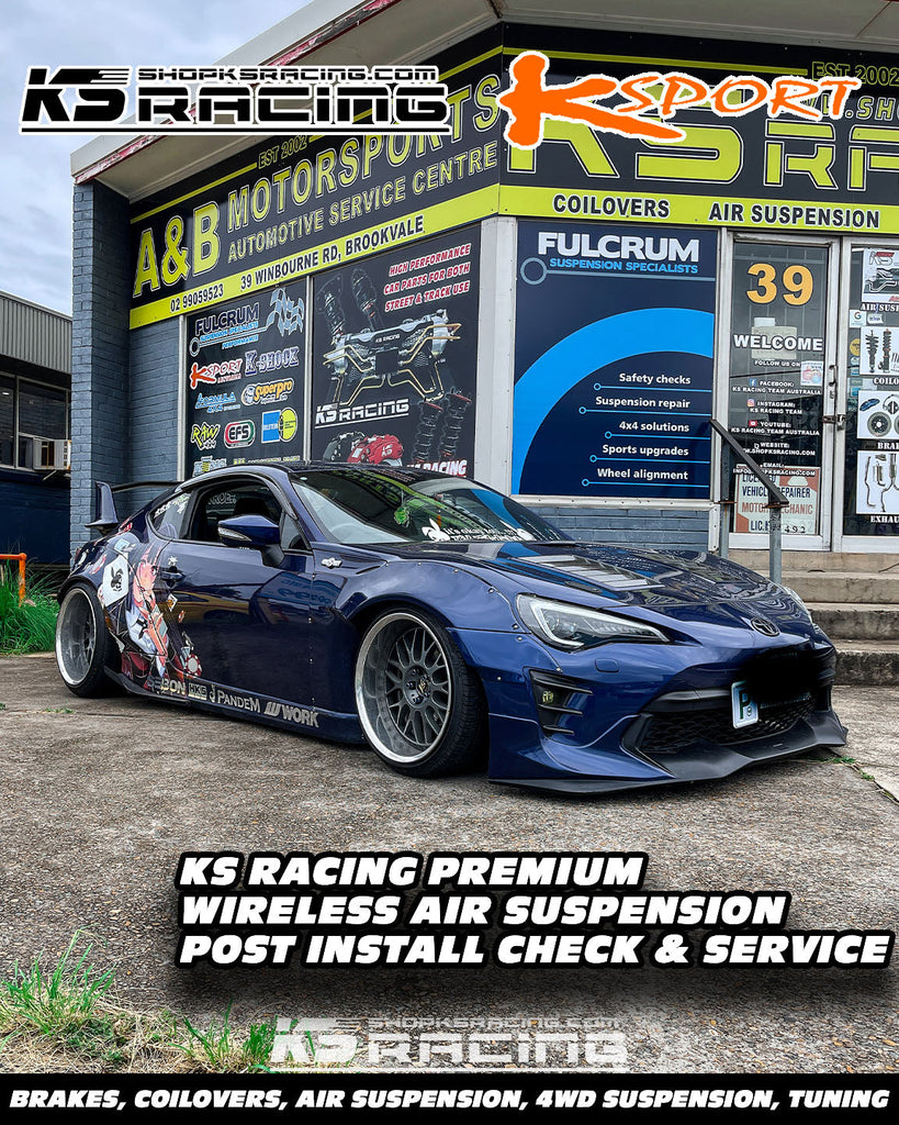 Toyota Prius XW50 15-UP Premium Wireless Air Suspension Kit - KS RACING — KS Racing Australia
