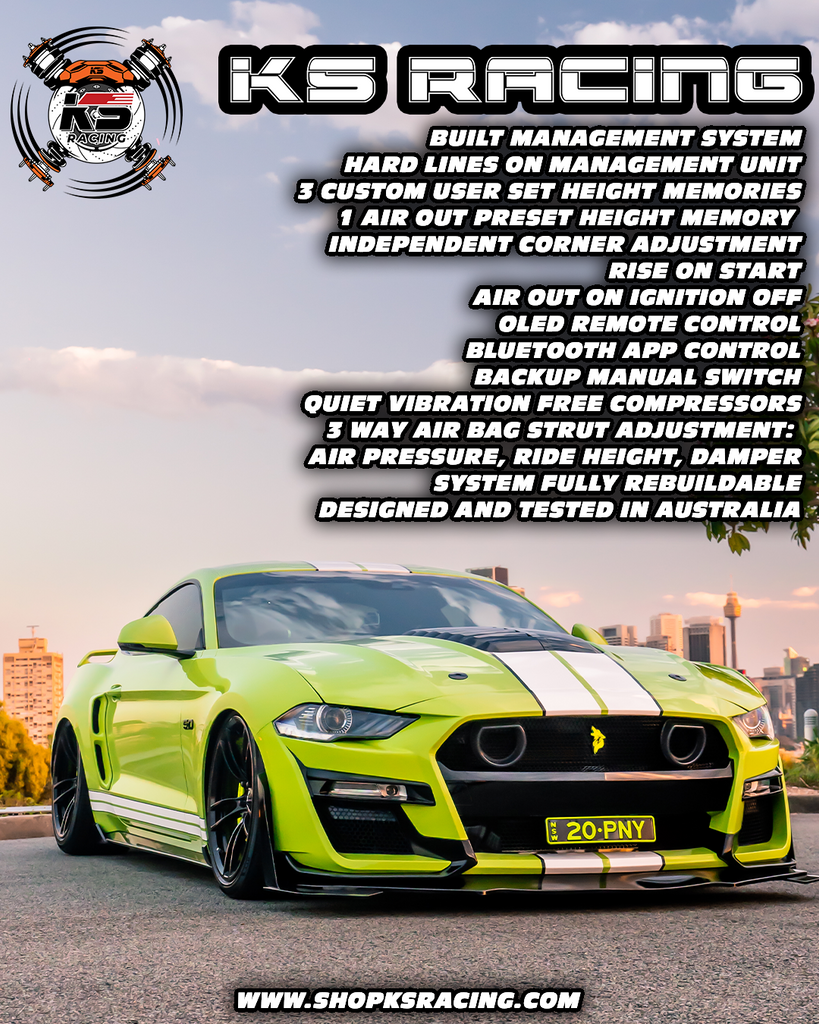 Chevrolet Lechi 04-12 Premium Wireless Air Suspension Kit - KS RACING — KS Racing Australia