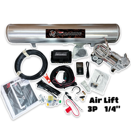 AIR LIFT 3P (1/4″ AIR LINE, 4G AIR TANK 7P, SINGLE COMPRESSOR) AIR SUSPENSION KIT — KS Racing Australia