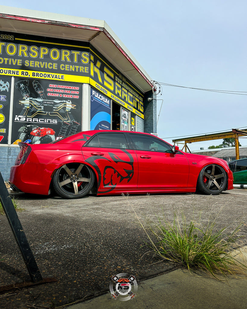 Chrysler 300C SRT 11-UP Air Lift Performance 3P Air Suspension with KS RACING Air Struts — KS Racing Australia