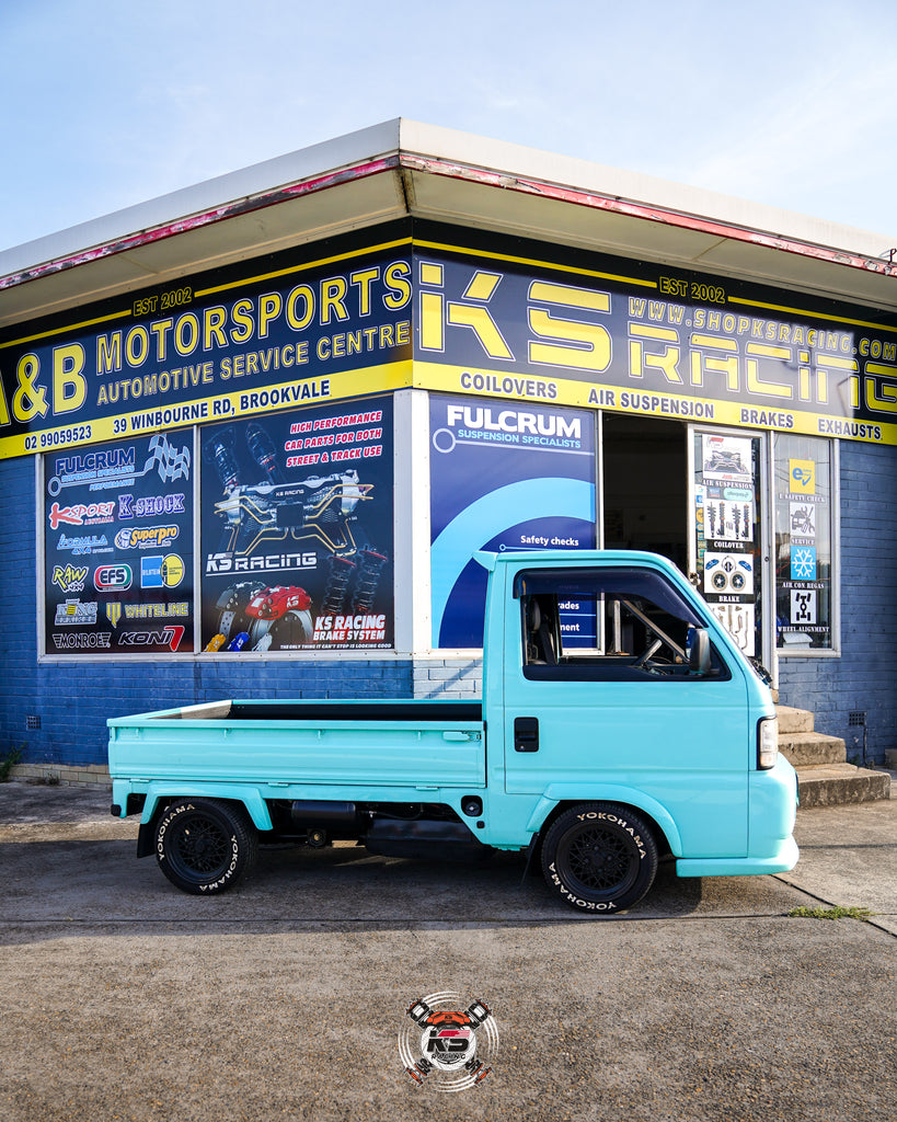 Honda Acty Air Lift Performance 3P Air Suspension with KS RACING Air Struts — KS Racing Australia