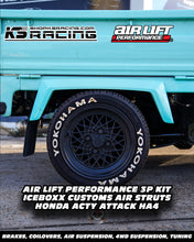 Load image into Gallery viewer, Honda Acty Air Lift Performance 3P Air Suspension with KS RACING Air Struts — KS Racing Australia