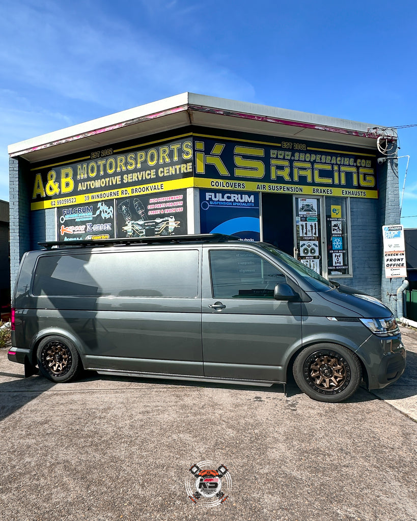 Volkswagen Transporter T6 15-UP Premium Wireless Air Suspension Kit - KS RACING — KS Racing Australia