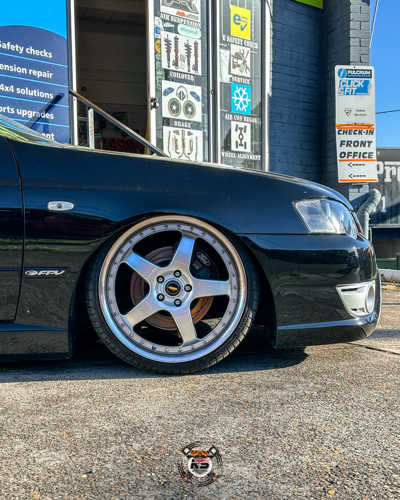 Ford Falcon BA Air Suspension Air Struts Front Only with Fixed Top - KSPORT — KS Racing Australia