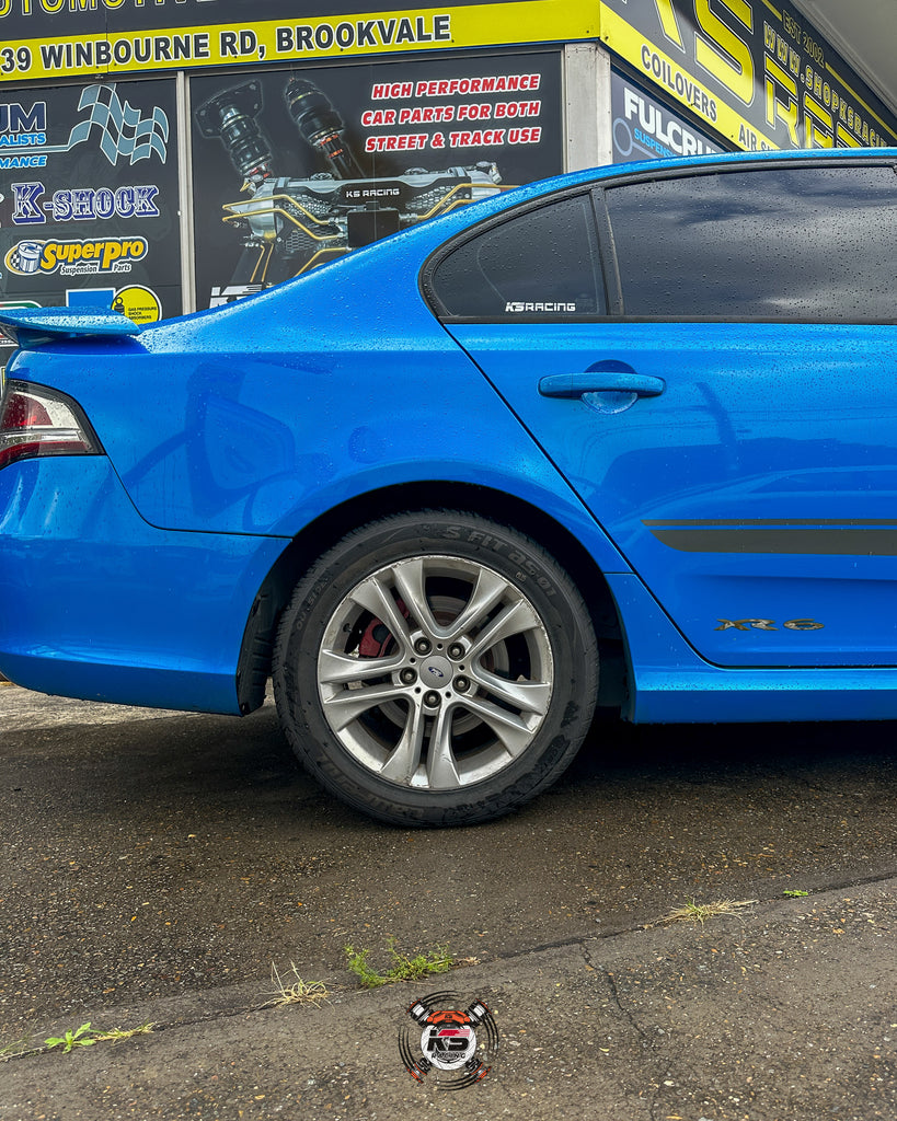 Ford Falcon FG Air Suspension Adjustable Strut & Air Bag Rear Only - KS RACING — KS Racing Australia