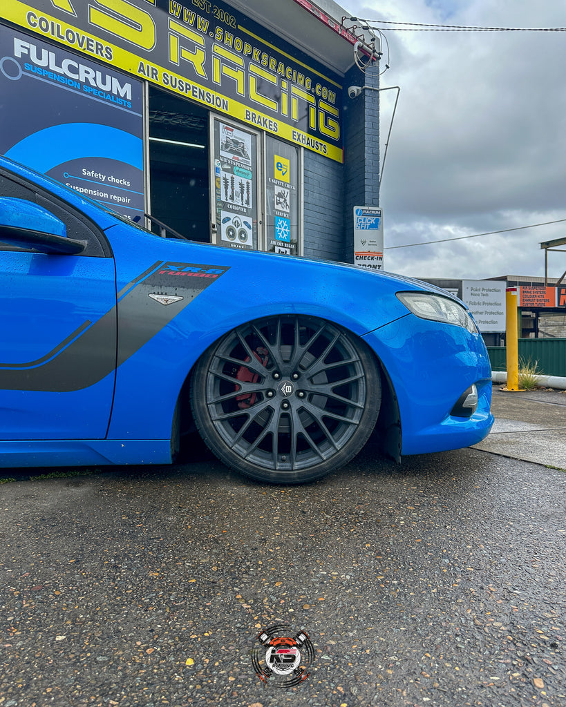 Ford Falcon FG Air Suspension Air Struts Front Only with Fixed Top - KSPORT — KS Racing Australia