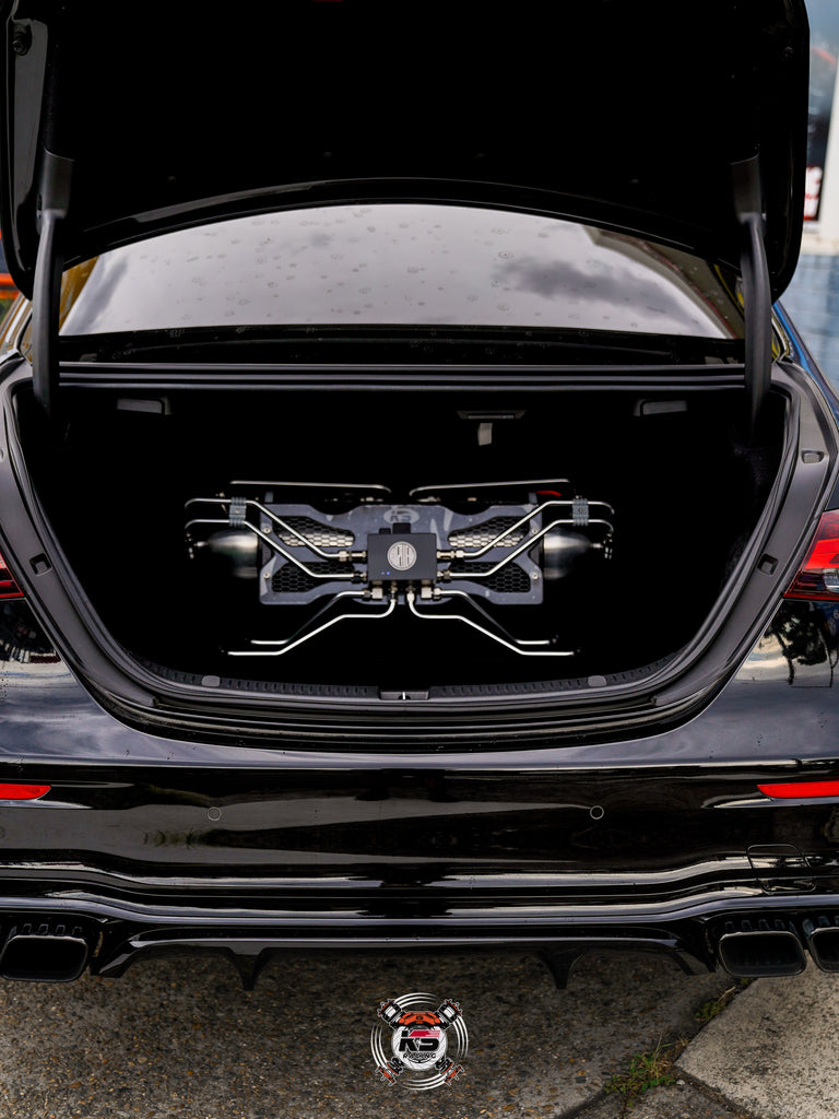 Mercedes Benz E63 AMG AWD W213 16-UP Premium Wireless Air Suspension Kit - KS RACING — KS Racing Australia