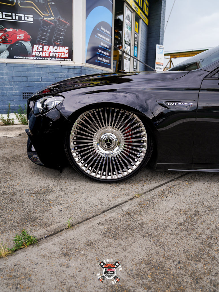 Mercedes Benz E63 AMG AWD W213 16-UP Premium Wireless Air Suspension Kit - KS RACING — KS Racing Australia