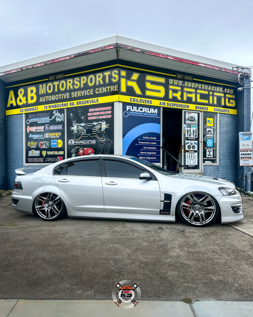 HSV VE Air Lift Performance 3P Air Suspension with KS RACING Air Struts — KS Racing Australia