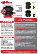 Load image into Gallery viewer, Isuzu Dmax 2021+ Load Assist Airbags - BOSS AIR — KS Racing Australia
