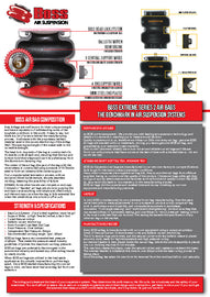 Isuzu Dmax 2021+ Load Assist Airbags - BOSS AIR — KS Racing Australia