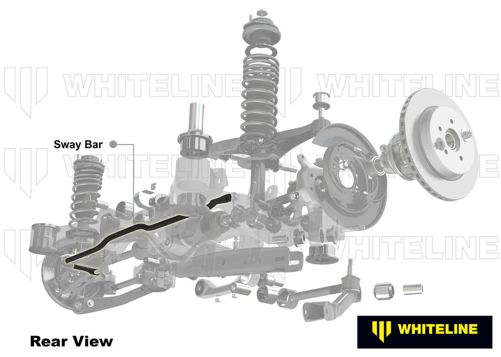 Rear Sway Bar - 22mm 3 Point Adjustable to Suit Subaru Forester, Impreza, Levorg, Liberty and — KS Racing Australia