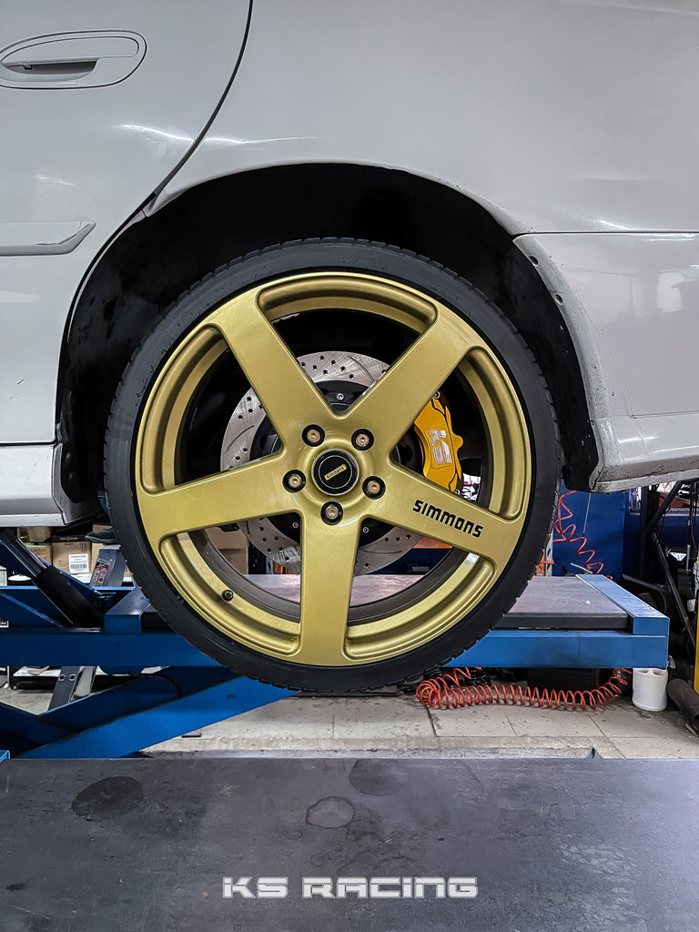 Holden Commodore VN-VP Rear 4 Pot 356mm Disc - KS RACING BRAKE KIT — KS Racing Australia