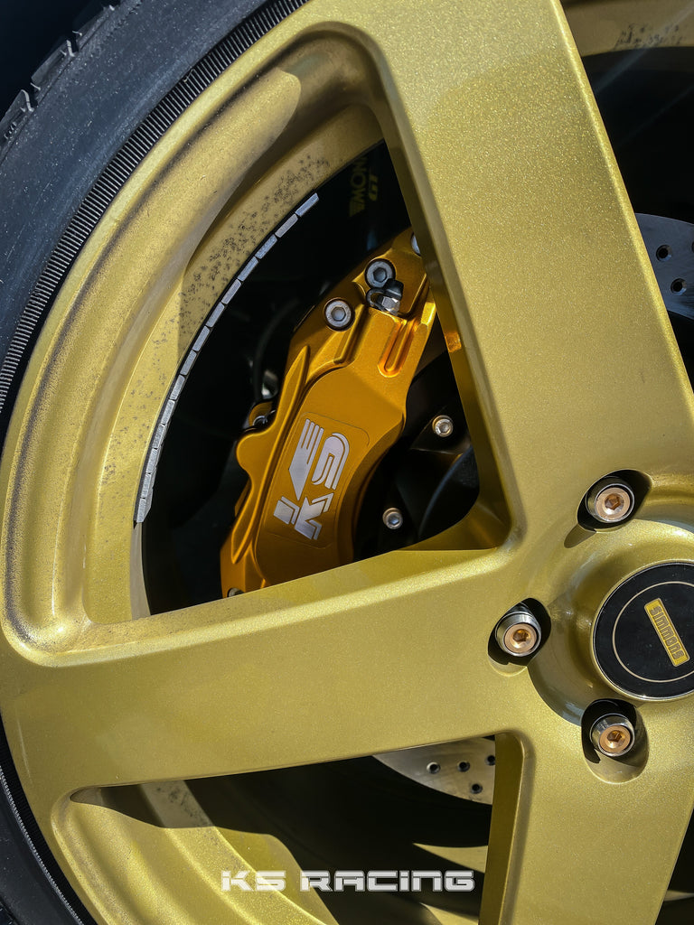 Holden Commodore VN-VP Rear 4 Pot 356mm Disc - KS RACING BRAKE KIT — KS Racing Australia