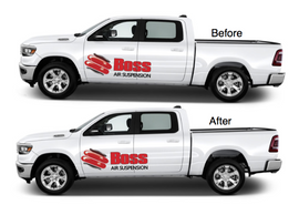 Isuzu Dmax 2021+ Load Assist Airbags - BOSS AIR — KS Racing Australia