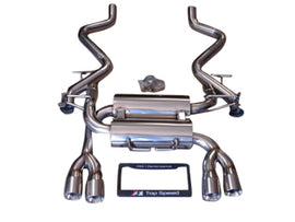 BMW E90 E92 M3 08-13 Rear Section Exhaust Systems Polished Bevel Edge Tips - Top Speed — KS Racing Australia