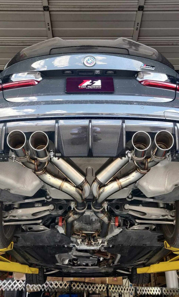 BMW G80 M3 Sedan G82 M4 Coupe 2021-2024 Beast Catback Exhaust without Valve - Top Speed — KS Racing Australia
