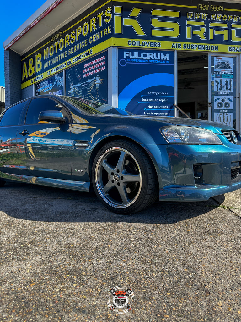 Holden Commodore VE Front Coilovers with Strut Tops - KSPORT Front Coilover Kit — KS Racing Australia
