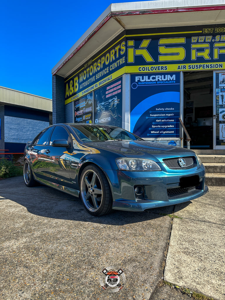 Holden Commodore VE with Rubber Strut Tops - KSPORT Coilover Kit — KS Racing Australia