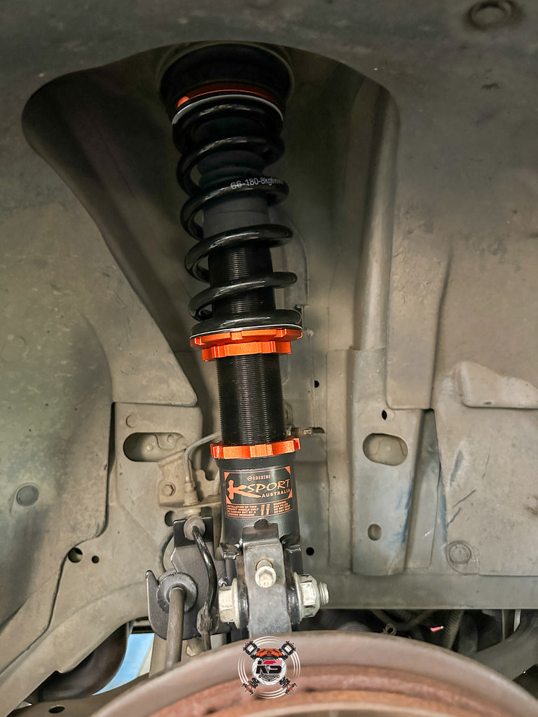 Holden Commodore VE with Front Strut Tops - KSPORT Coilover Kit — KS Racing Australia