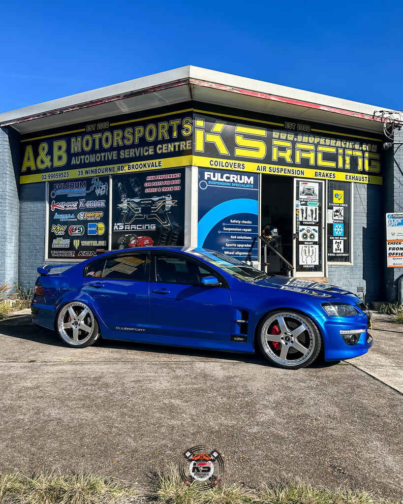 Holden Commodore VE with Front Strut Tops - KSPORT Coilover Kit — KS Racing Australia