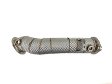 Load image into Gallery viewer, BMW G80 M3 / G82 M4 2021-up Stainless steel straight turbo down pipe with heat shield - Top Speed — KS Racing Australia