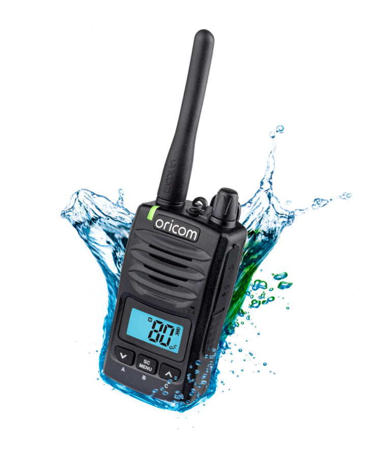 Oricom DTX600 Waterproof IP67 5 Watt Handheld UHF CB Radio — KS Racing Australia