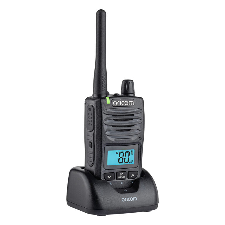 Oricom DTX600 Waterproof IP67 5 Watt Handheld UHF CB Radio — KS Racing Australia