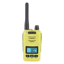 Load image into Gallery viewer, Oricom DTX600 Lime Waterproof IP67 5 Watt Handheld UHF CB Radio — KS Racing Australia