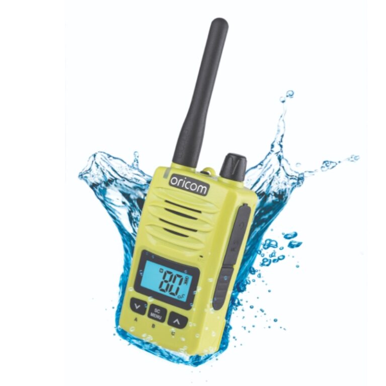 Oricom DTX600 Lime Waterproof IP67 5 Watt Handheld UHF CB Radio — KS Racing Australia