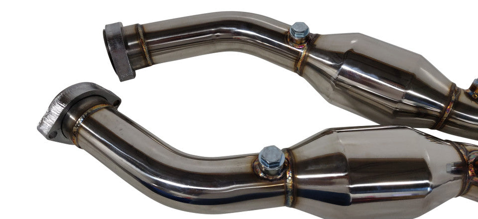 Ferrari 360 Modena 99-04 200 Cell High Flow Cat Test Pipe Pipes — KS Racing Australia