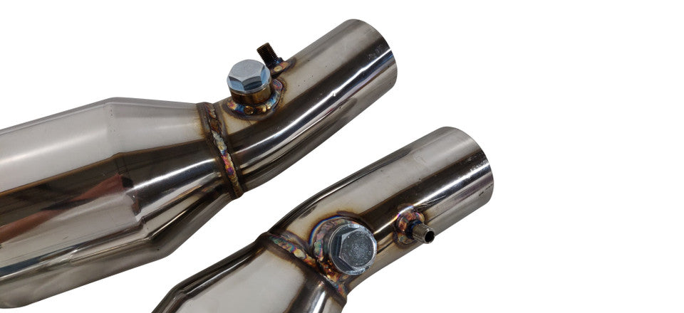 Ferrari 360 Modena 99-04 200 Cell High Flow Cat Test Pipe Pipes — KS Racing Australia