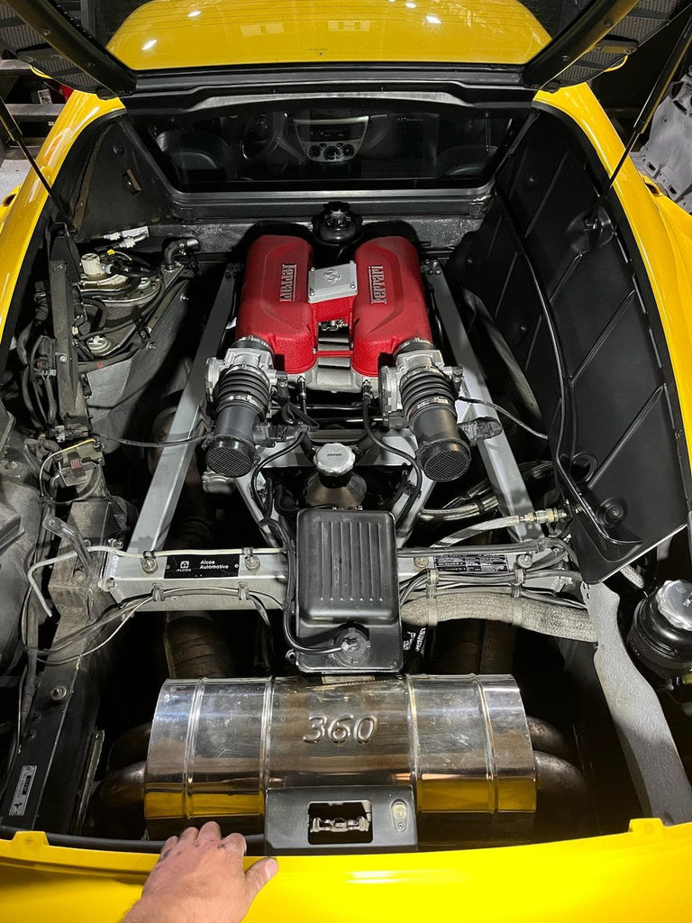Ferrari 360 Modena 99-04 200 Cell High Flow Cat Test Pipe Pipes — KS Racing Australia