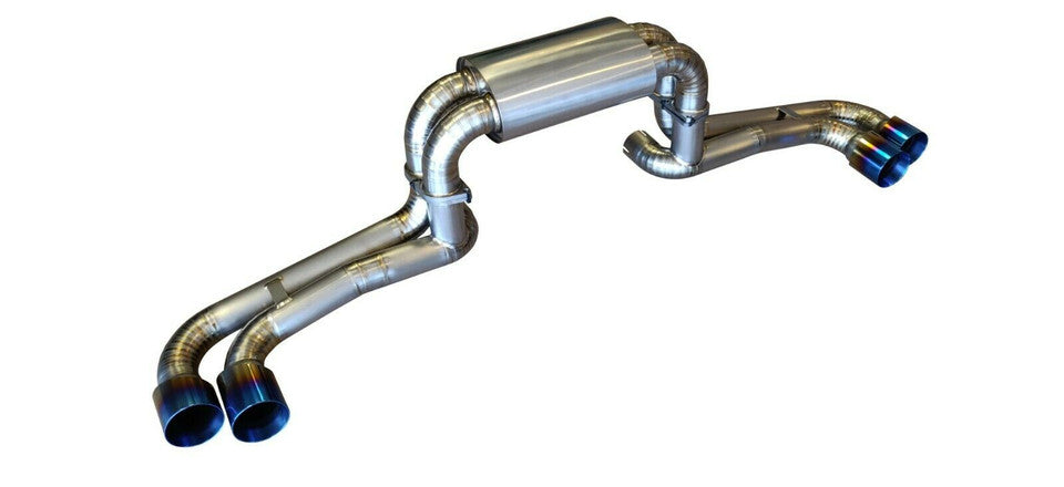 Ferrari F430 430 Coupe Spider 05-09 Titanium Exhaust System without Valves — KS Racing Australia