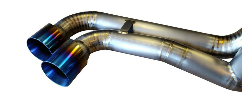 Ferrari F430 430 Coupe Spider 05-09 Titanium Exhaust System without Valves — KS Racing Australia