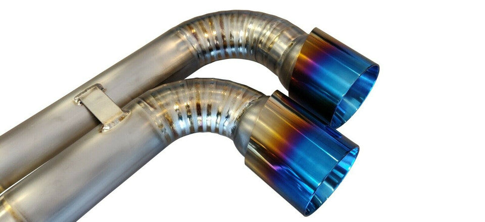 Ferrari F430 430 Coupe Spider 05-09 Titanium Exhaust System without Valves — KS Racing Australia