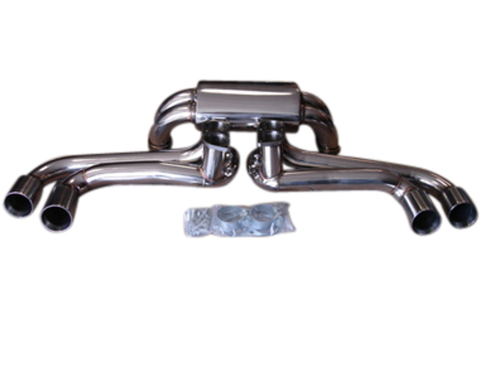 Ferrari F430 05-09 Coupe Spider Performance Exhaust System (Polished Tips) — KS Racing Australia