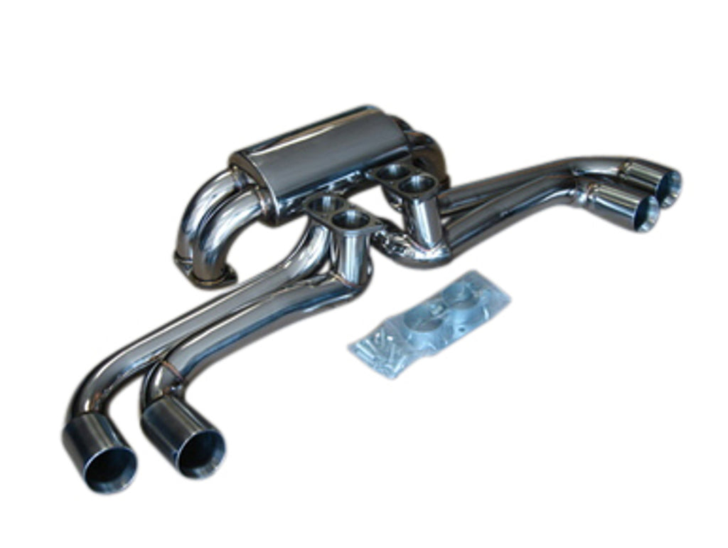 Ferrari F430 05-09 Coupe Spider Performance Exhaust System (Polished Tips) — KS Racing Australia