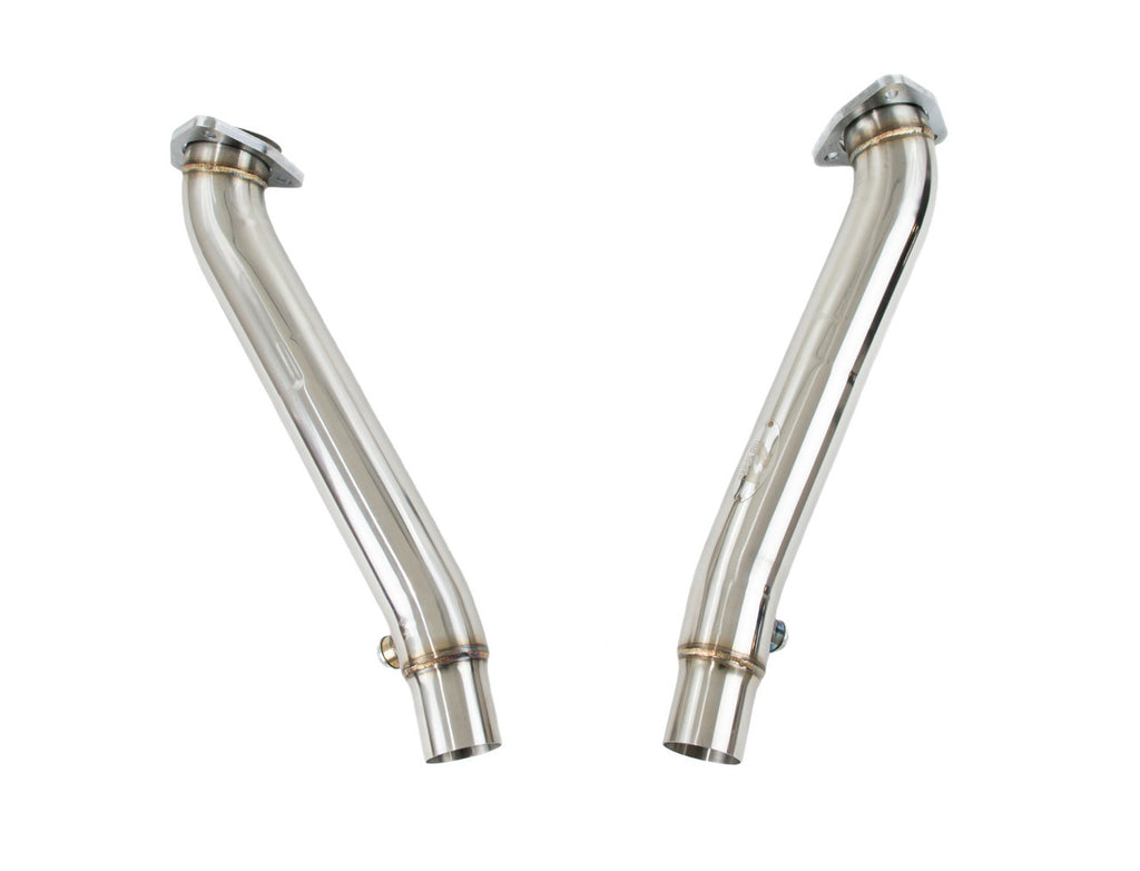 Ferrari F430 05-09 T-304 Stainless Steel Straight Test Pipe — KS Racing Australia