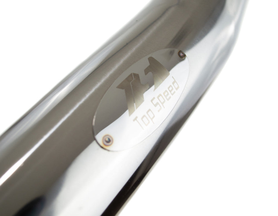 Ferrari F430 05-09 T-304 Stainless Steel Straight Test Pipe — KS Racing Australia