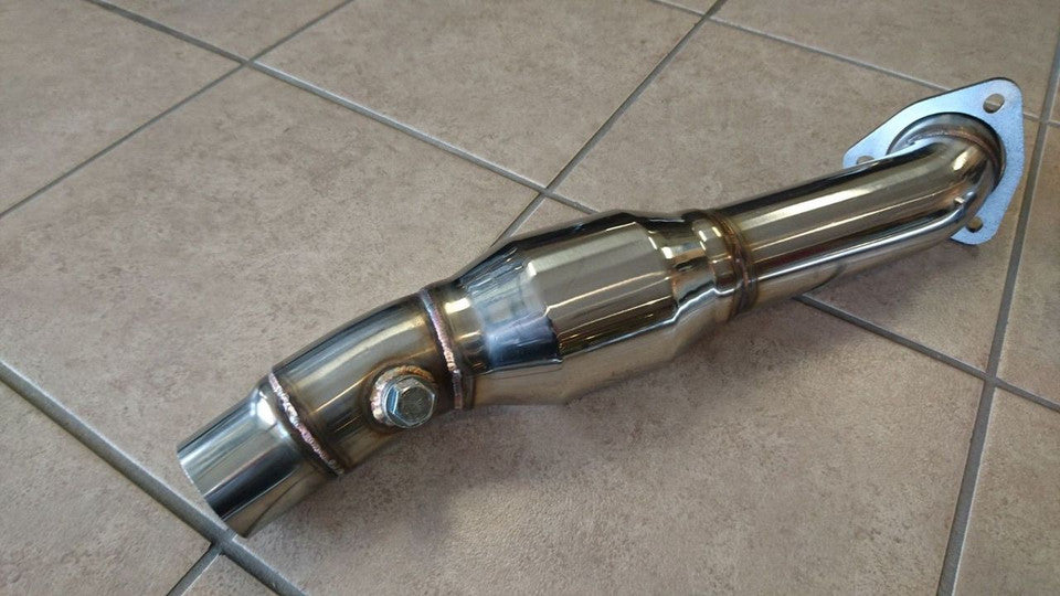Ferrari F430 430 Coupe Spider 05-09 TOP SPEED PRO-1 Resonated Test Pipe Pipes — KS Racing Australia