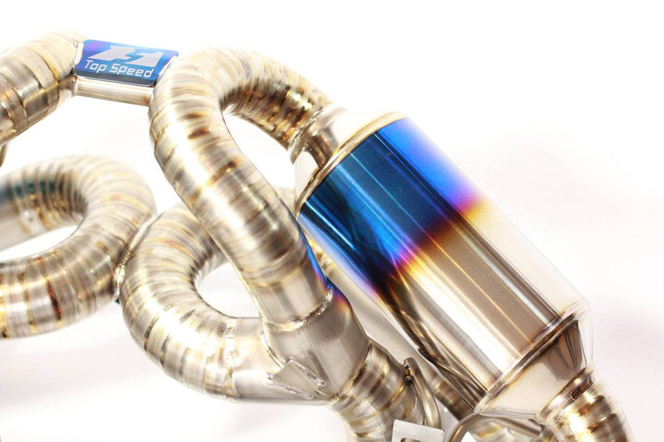 Ferrari F430 Coupe & Spider 05-09 TOP SPEED PRO-1 Performance Titanium Exhaust — KS Racing Australia