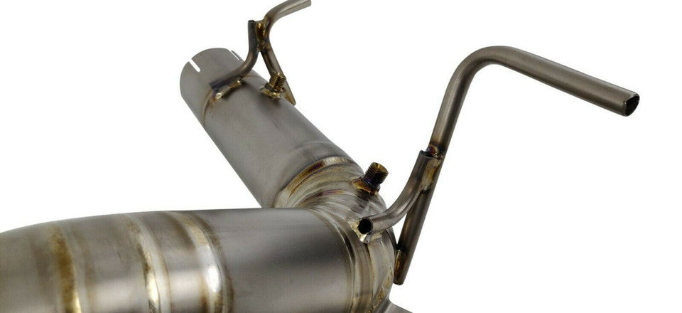 Ferrari F8 Tributo 20-22 Titanium Straight X-Pipe Exhaust W/O Valve — KS Racing Australia